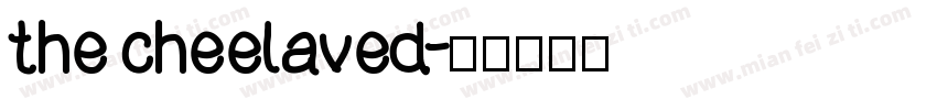 the cheelaved字体转换